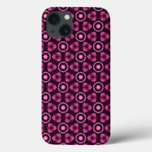 Paars Berry Geometric Pattern Hoesje