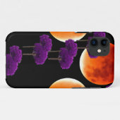 Paars binnendringen Case-Mate iPhone case (Achterkant (horizontaal))