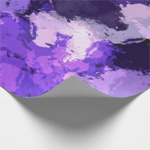 Paars blauw en cool modern elegant design