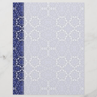 Paars blauw Kaleidoscooppatroon - Aangepast