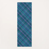 Paars blauw roze diagonaal Yogamat (Voorkant)