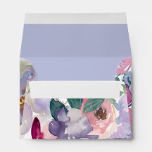 Paars | Bloemen | Minimale envelop