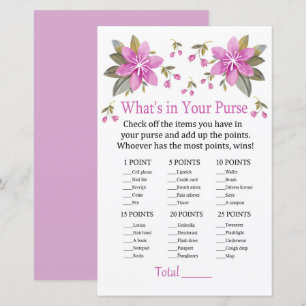 Paars bloemen Wat is er in je paardenspel?