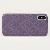 Paars bloemkool 2 Case-Mate iPhone case (Achterkant (horizontaal))