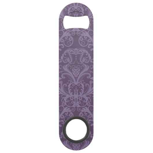 Paars bloemkool 2 speed flessenopener (Voorkant)