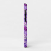 Paars bloesem Case-Mate iPhone case (Achterkant/links)