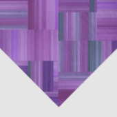 Paars Blokontwerp Tissuepapier (Detail)