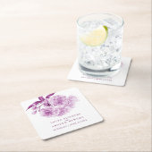 Paars blossom onderzetters (Insitu)