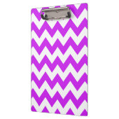 Paars Bold Chevron Klembord (Links)