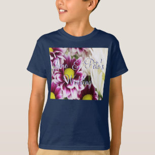 Paars Bouquet T-shirt