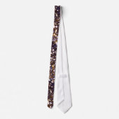 Paars bruin wit Agate-ontwerp Stropdas (Achterkant)