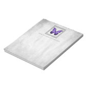 Paars Butterfly - Notitieblok op maat (Gedraaid)