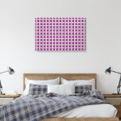 Paars Canvas Afdruk (Insitu (Slaapkamer))