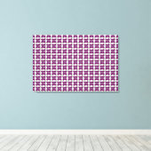 Paars Canvas Afdruk (Insitu (Houten vloer))