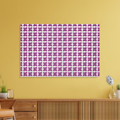 Paars Canvas Afdruk (Insitu (Woonkamer))