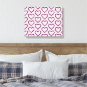 Paars Canvas Afdruk (Insitu (Slaapkamer))