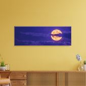 Paars Canvas Afdruk (Insitu (Woonkamer))