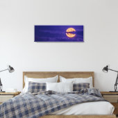Paars Canvas Afdruk (Insitu (Slaapkamer))