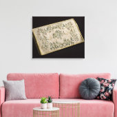 Paars Canvas Afdruk (Insitu (Woonkamer))