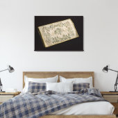 Paars Canvas Afdruk (Insitu (Slaapkamer))
