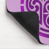 Paars Celtic Knot Design Muismat (Hoek)