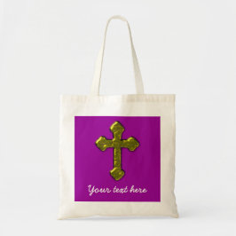 Paars Christelijk  Tote Bag