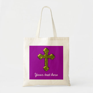 Paars Christelijk  Tote Bag
