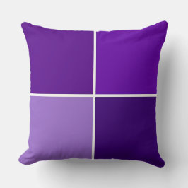 Paars controleurs kussen