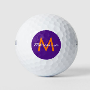 Paars Creëer je eigen Gepersonaliseerd Golfballen
