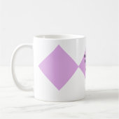Paars Cute Woodland Animal Mama Beer Koffiemok (Links)