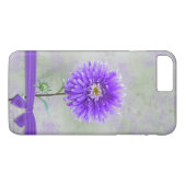 Paars Dahlia Case-Mate iPhone Case (Achterkant (Horizontaal))