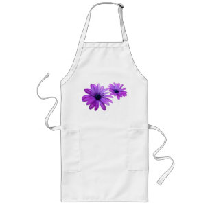 Paars Daisy Schort Beauful Blue Flower BBQ Schort