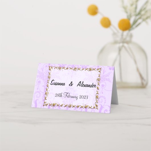  Paars Damask Wedding (Voorkant)