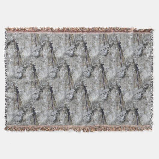 Paars Damselfly-Natuur Deken (Voorkant)