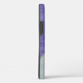 Paars Denim Heart Case-Mate iPhone Case (Achterkant / Rechts)