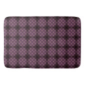 Paars Diamond Passion Pattern Badmat (Voorkant)