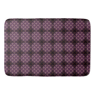 Paars Diamond Passion Pattern Badmat