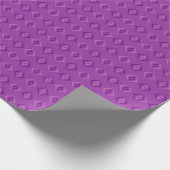 Paars Diamond Pattern Cadeaupapier (Hoek)