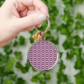 Paars Diamond Sleutelhanger (Hand)