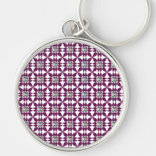 Paars Diamond Sleutelhanger (Voorkant)