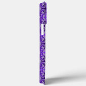 Paars Diamond-y Abstract Pattern Case-Mate iPhone Case (Achterkant / Rechts)