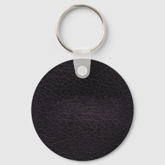 Paars donkerelegant stijlvol en stijlvol leder sleutelhanger