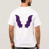 Paars dragon Wings Shirt (Achterkant)