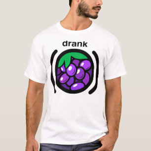 Paars Drink T-shirt