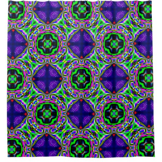 paars droomgordijn douchegordijn (Voorkant)