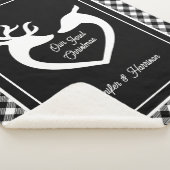 Paar's eerste kerstfeest bufferhuis Buffalo Pset Sherpa Deken (3/4)