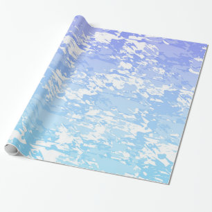 Paars en blauw omberpapier cadeaupapier