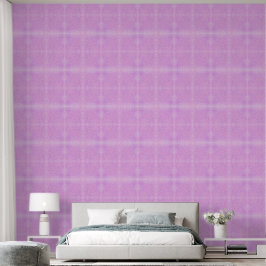 Paars en Fuchsia Helder Zand op Wit Behang