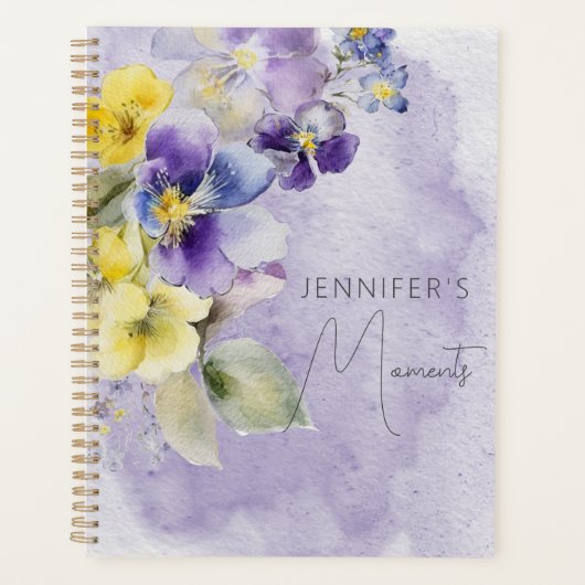 Paars en geel planner (Voorkant)