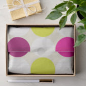 Paars en gelg tissuepapier (Geschenk)